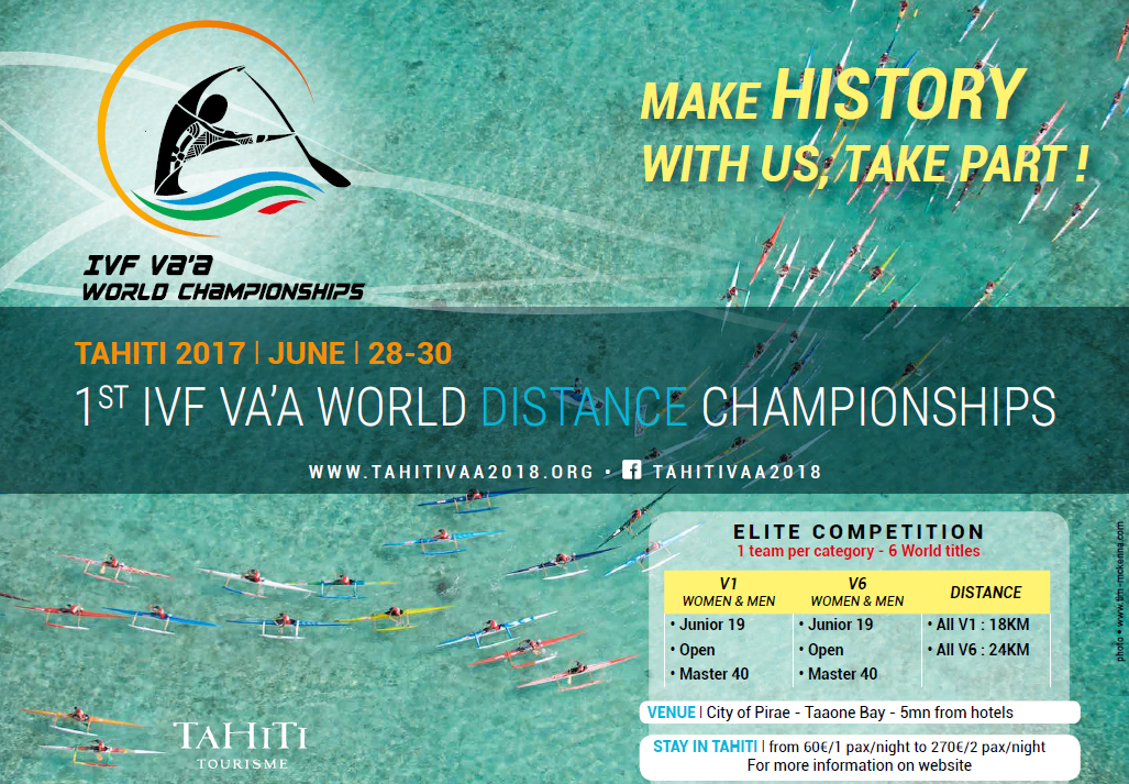 2017 World Distance Champs International Va'a Federation